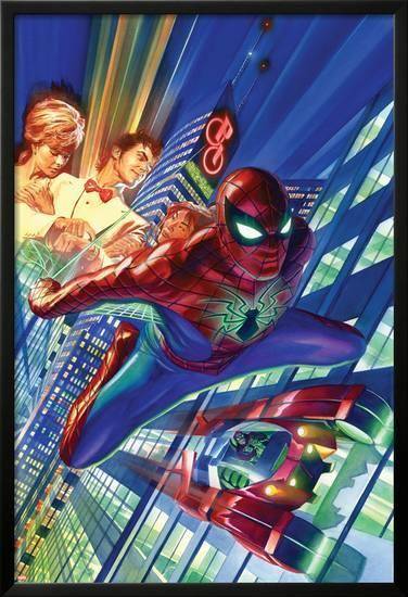 Amazing Spider-Man #1 Cover – Poster - Canvas Print - Wooden Hanging ...