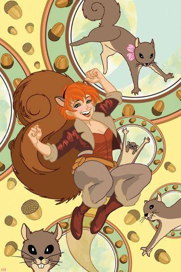 The Unbeatable Squirrel Girl No. 7 Cover Art Featuring: Squirrel Girl ...