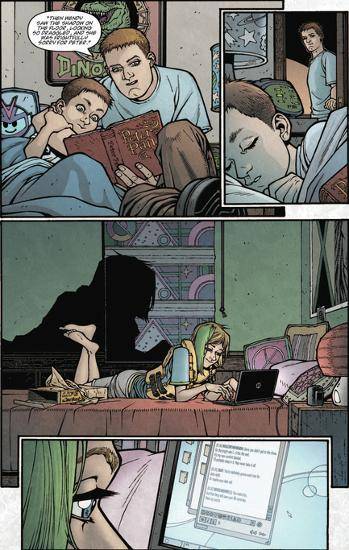 Locke And Key: Volume 3 - Comic Page With Panels – Poster - Canvas