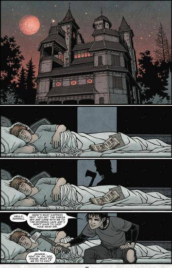 Locke And Key: Volume 5 - Comic Page With Panels – Poster - Canvas ...