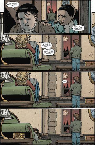 Locke And Key: Volume 5 - Comic Page With Panels – Poster - Canvas