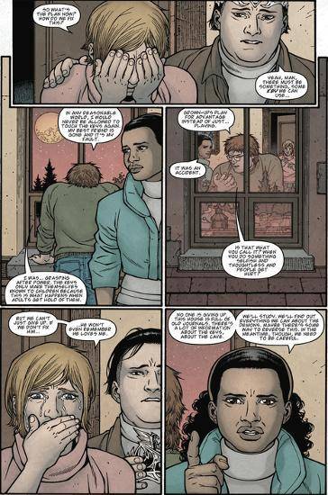 Locke And Key: Volume 5 - Comic Page With Panels – Poster - Canvas