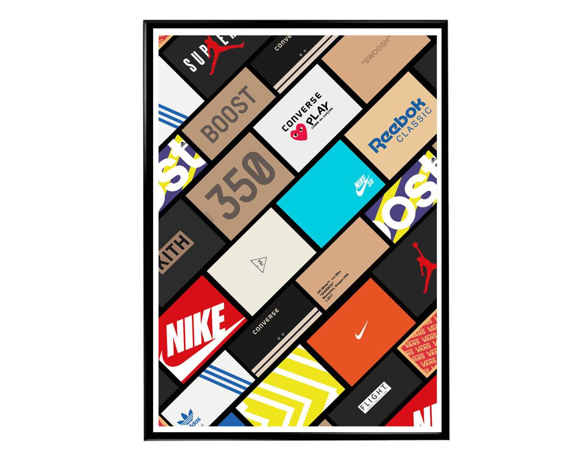 Air Jordan 1 Union Los Angeles / Trainer / Sneaker Art Print / Poster | eBay