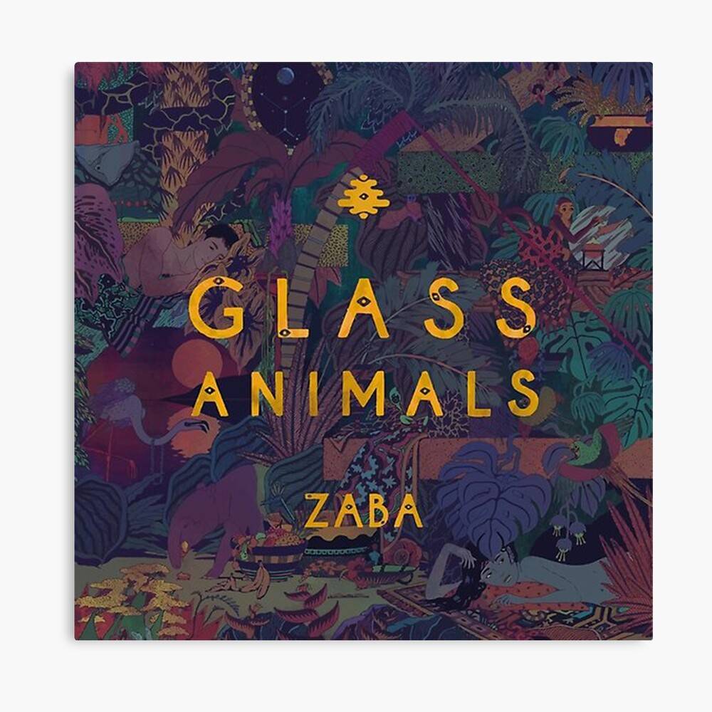 Glass Animals Zaba Trippy Album Album Art Indie Rock – Poster - Canvas ...