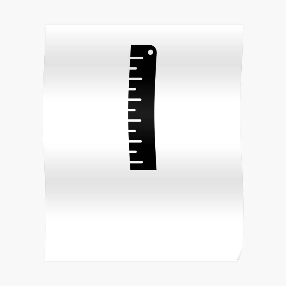 Ruler Basic Ruler Activities Hobbies – Poster - Canvas Print - Wooden ...