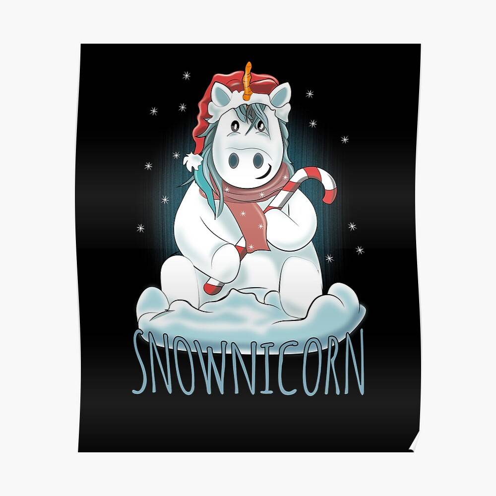 Download Snownicorn Winter Unicorn Xmas Christmassy Christmas ...