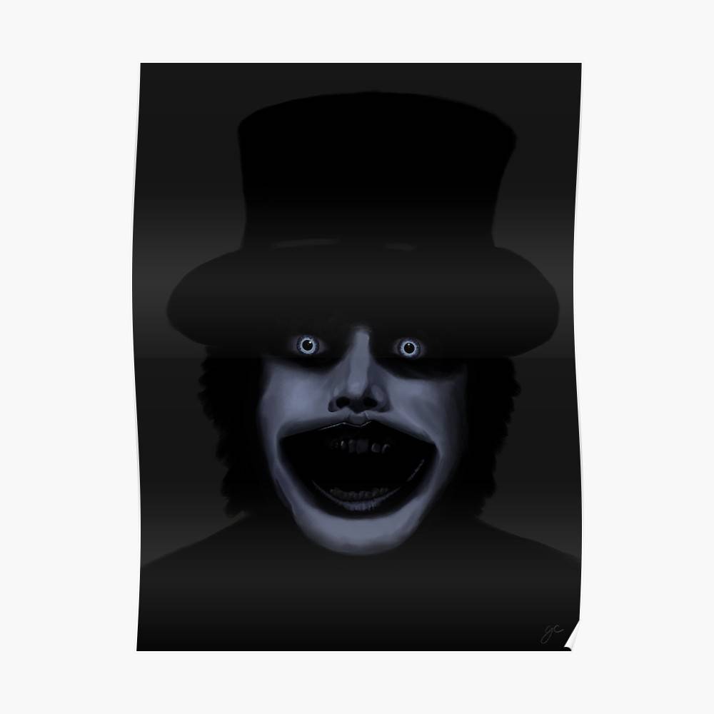 The Babadook Horror Horror Movies Film Babadookdookdook Poster Canvas Print Wooden Hanging