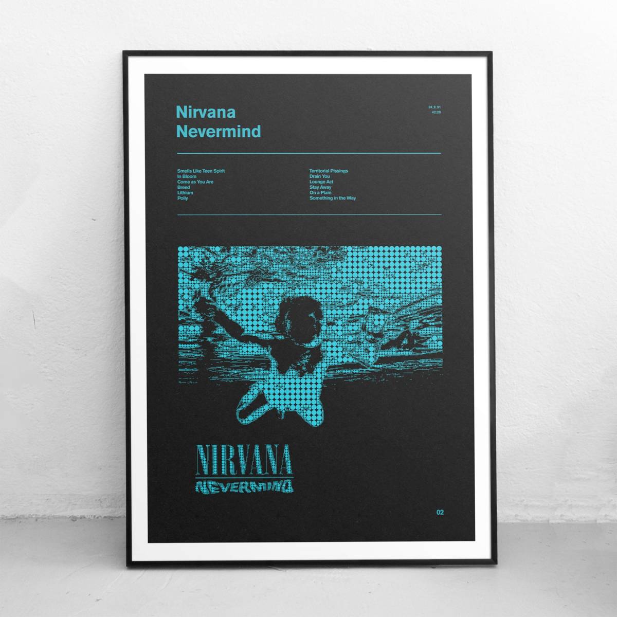 Nirvana Nevermind - Nirvana Nevermind Album Cover Art ...