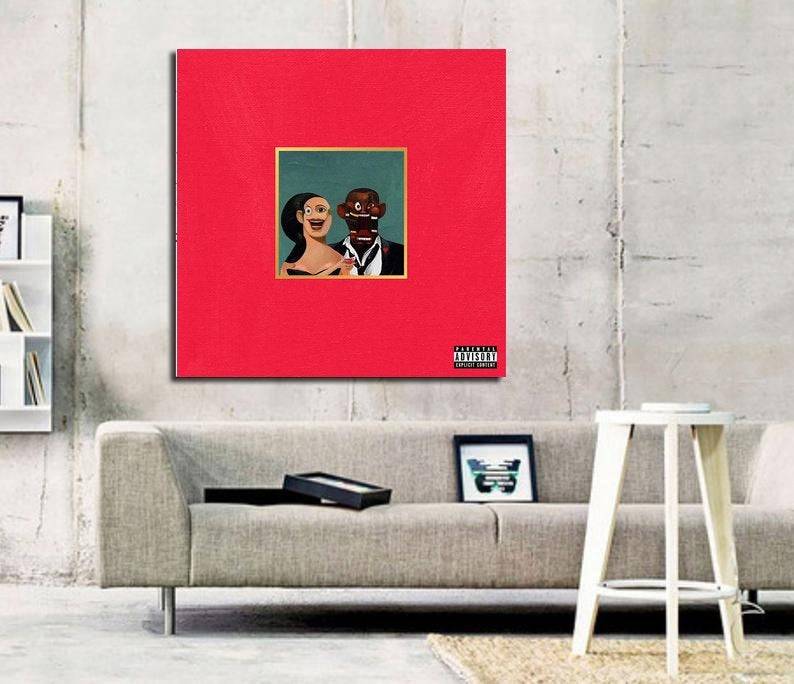 Kanye West Home Decor Canvas Poster