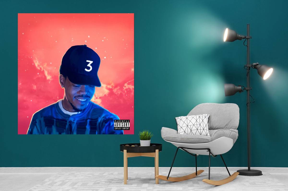 Download Chance The Rapper Coloring Book Album Cover Music - Poster - Canvas Print - Wooden Hanging ...