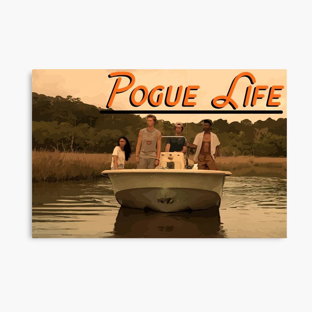 Download Pogue Life Netflix Outer Banks - Poster - Canvas Print ...