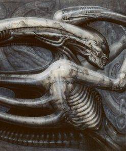 Necronom Iv H.R. Giger 1976 – Poster - Canvas Print - Wooden Hanging ...