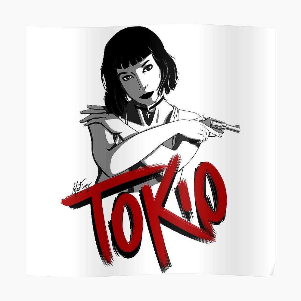 Tokyo Money Heist Canvas -  Sweden