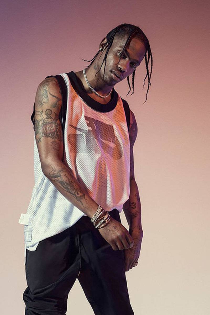 travis scott canvas pants