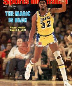 Los Angeles Lakers Magic Johnson... Sports Illustrated Cover – Poster ...