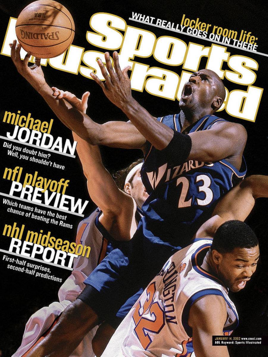 Washington Wizards Michael Jordan... Sports Illustrated Cover – Poster ...